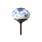6Pcs Ceramic Furniture Knobs Pull Handles, ZY0095 (Ver.2)