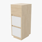 Minimalist Bedside Table with Drawers, FB490008