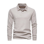 Casual Long Sleeve T Shirt with Solid Colour, MN0007 (Ver.2)