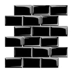 10Pcs Peel and Stick 2.5mm Backsplash Tiles, SW0891