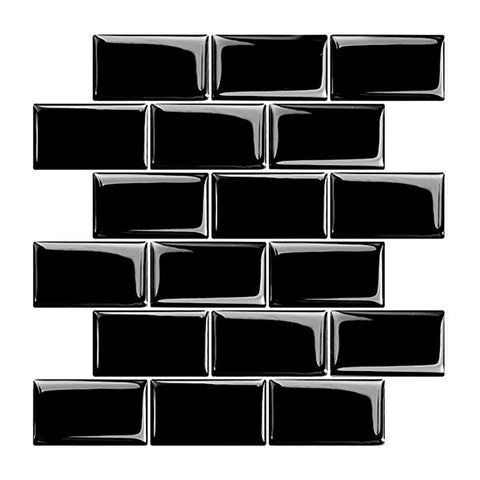 10Pcs Peel and Stick 2.5mm Backsplash Tiles, SW0891