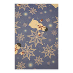 Livingandhome 10pcs Christmas Rustic Kraft Wrapping Paper Sheets, SW0795