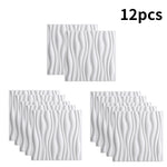 12-Pack PVC 3D Embossed Wall Panels, SC0562