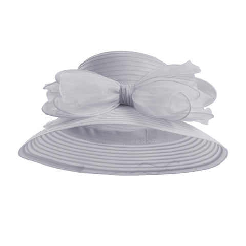 Fashion Church Hat with Organza Bowknot, CA300025 (Ver.2)