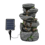 Outdoor Rock Waterfall Fountain with LED Lights, AI1335(Ver.2)