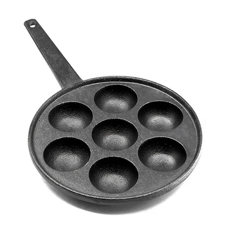 Non-stick 7-hole Cast Iron Aebleskiver Pan, GK190068 (Ver.2)