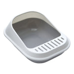 Open Top Cat Litter Box-Grey, WF0120