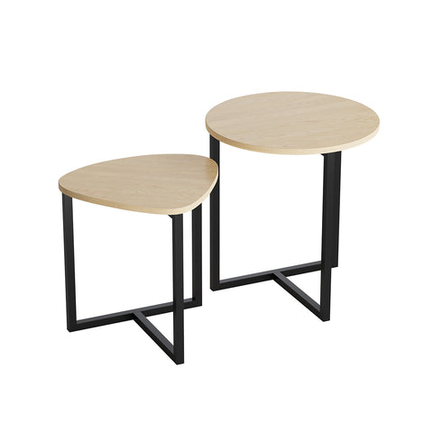 Round and Triangular Nesting Side Table Set, XY0810 (Ver.2)