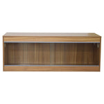 Large Wooden Reptile Vivarium with Transparent Glass Door 57.5 x 37.5 x 42cm, PM0768