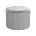 Round Velvet Stool Chair Dressing Table Ottoman, FA0160