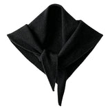 Winter Soft Knitted Triangle Scarf, CA290303