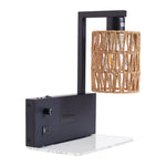 E27 Wall Light with Digital Clock, FI1127 (Ver.2)
