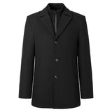 Winter Wool Blend Coat with Detachable Vest, CC291413