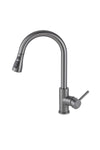 Bathroomdeco Retractable Commercial Pulldown Kitchen Faucet, DM0822