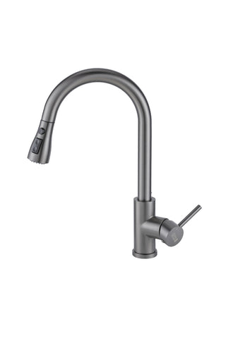 Bathroomdeco Retractable Commercial Pulldown Kitchen Faucet, DM0822