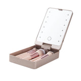 14-Piece Portable Makeup Brush Set with LED Mirror Case, BM590052