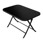Outdoor Folding Table with Umbrella Hole, LG1573