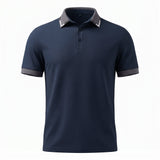 Turn Down Collar Short Sleeve Polo Shirt, CC290879 (Ver.2)