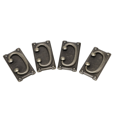 4Pcs Zinc Alloy Drop-Down Pull Handles, WH1334 (Ver.2)