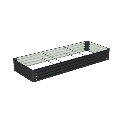 Rectangular Galvanized Steel Raised Garden Bed, PM1803 (Ver.2)