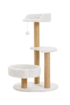 Padded Cat Tower with Sisal Scratching Post, FI1182