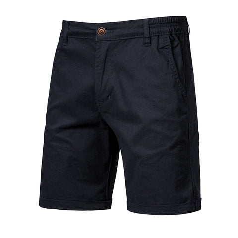 Casual Cotton Straight Fit Chino Shorts, CC290369