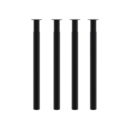 Set of 4 Round Metal Table Legs, PM1547 (Ver.2)