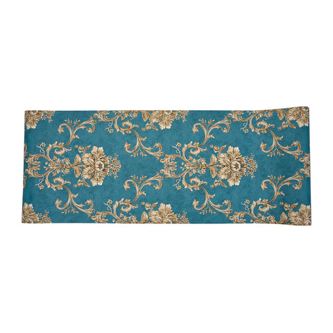 Vintage Non-Pasted Non-Woven Damask 3D Embossed Wallpaper Roll, HF070308