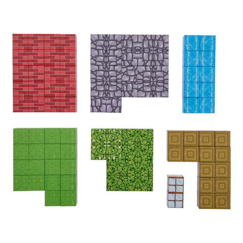 100Pcs Magnetic Blocks in Forest Series, SI0190 (Ver.2)