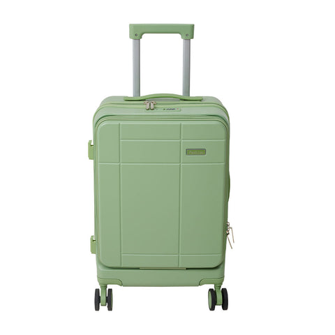 20inch Front Opening Suitcase with Combination Lock and USB Charging Port, CB060097