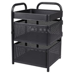 2-Tier Kitchen Storage Rack with Wheels, WM0008