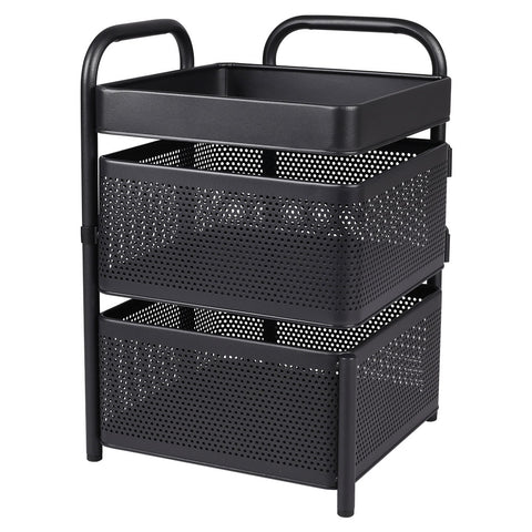2-Tier Kitchen Storage Rack with Wheels, WM0008