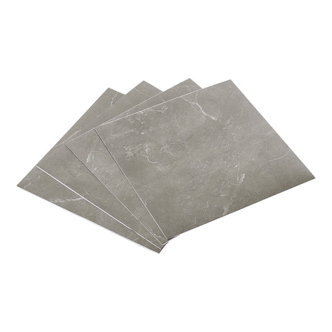 Livingandhome 12-tlg. PVC-Fliesen in Marmoroptik, 30x30 cm, Selbstklebend [PVC-FLIESEN Marmoroptik 30/30 cm 12-tlg.], MD070005(DE)