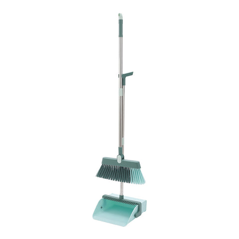 Livingandhome Rotatable Folding Broom and Dustpan Set, WZ0133