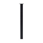 4Pcs Black Non-slip Metal Table Legs, PM0638