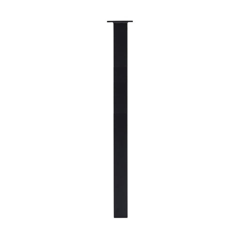 4Pcs Black Non-slip Metal Table Legs, PM0638