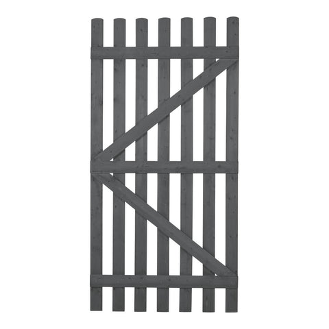 Garden Wood Fence Gate with Latch, LG1427 (Ver. 2)