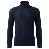 Long-Sleeve Ribbed Knit Turtleneck Sweater, CC291292