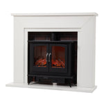 Electric Fireplace Heater With Surround & Chimney, ZJ0005ZJ0006ZJ0007 (Ver.2)