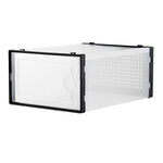 Lifeideas 12 Pack Plastic Stackable Shoe Storage Box, SW0803