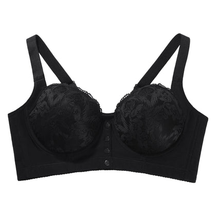 Front Button Underwired Push Up Bra, CC061137