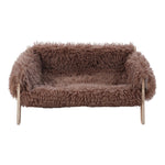 Wooden Frame Pet Sofa with Removable Cover, XD0035
