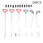 28-Piece Car Paintless Dent Removal Rods Kit, UR130048