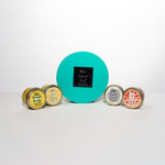 Livingandhome 4 Pack 3.5 OZ Tropical Fruit Scented Candle Gift Set, AJ0262