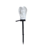 Livingandhome Solar Resin Praying Angel LED Garden Stake Light, CT0268