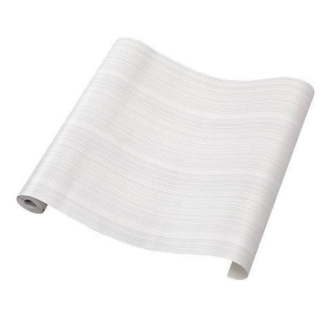 Livingandhome Modern Grey Striped Emboss Non-Woven Wallpaper, CT0323