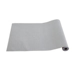 Livingandhome Grey Linen Textured PVC Self-adhesive Wallpaper, CT0328