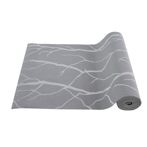 Livingandhome Modern Grey 3D Non-pasted Thick Wallpaper, CT0373