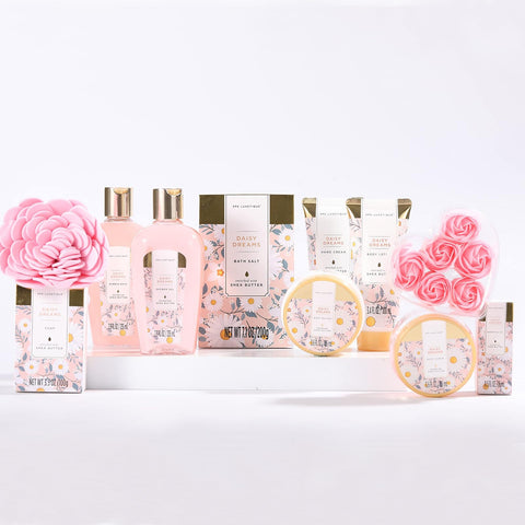 12Pcs Dasiy Dream Spa Bath Gift Set, AJ0245