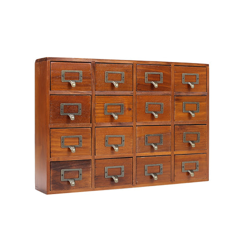 Livingandhome Retro Wooden Drawer Organzier Box, SC0796